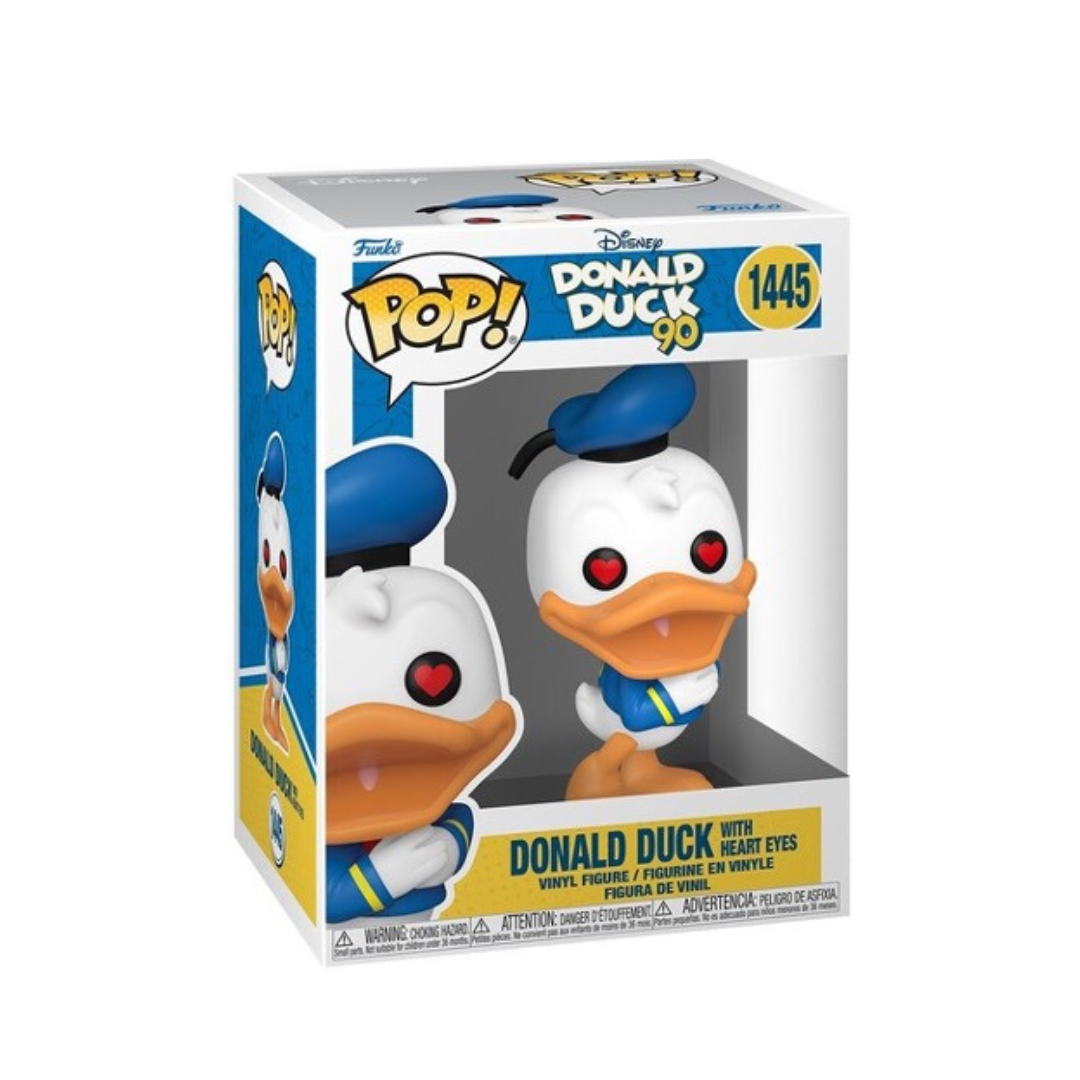 FUNKO POP! DISNEY: Donald Duck 90th - Donald Duck- Heart Eyes