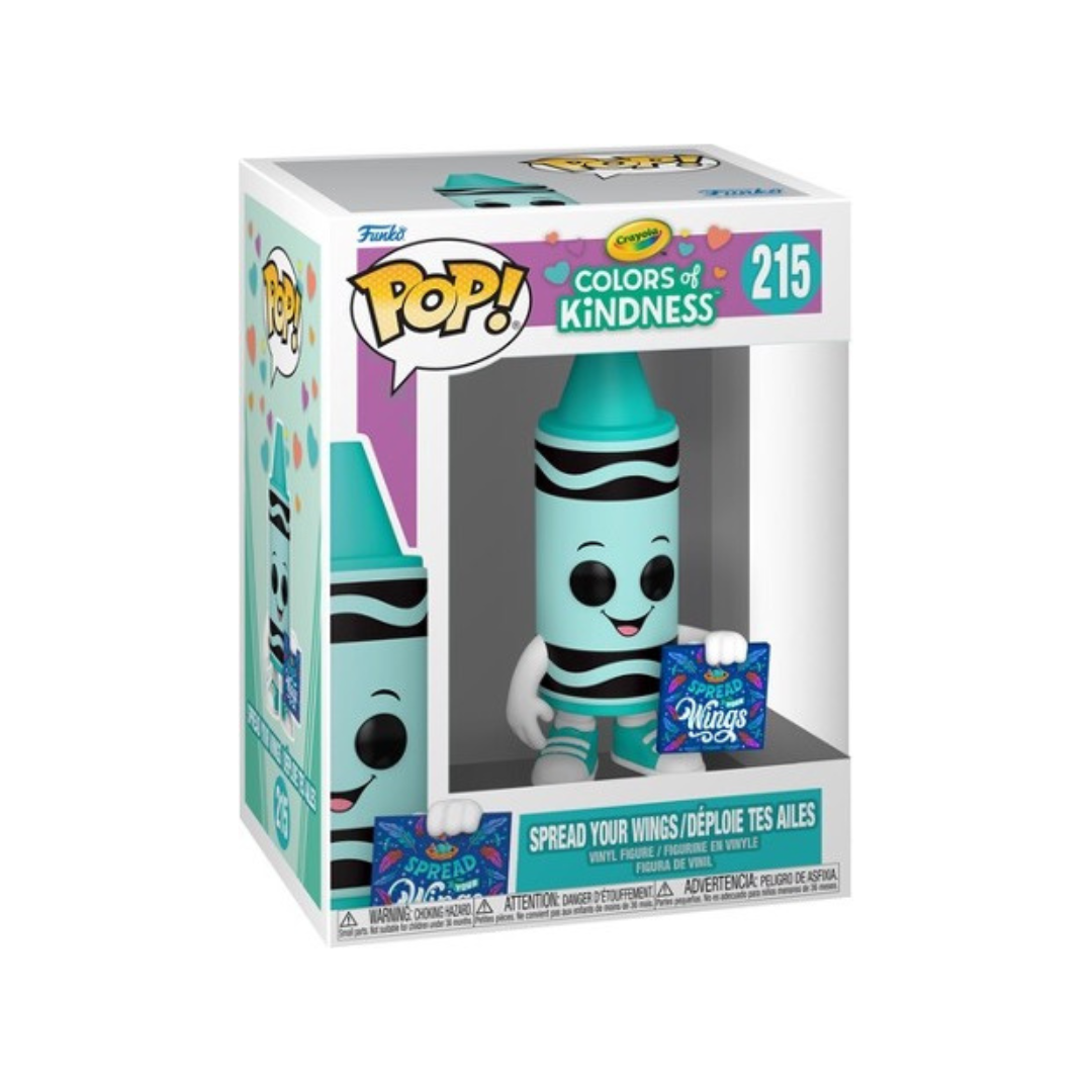 FUNKO POP! AD ICONS: Crayola Colors of Kindness - Spread Your Wings (Robin's Egg Blue Crayon)