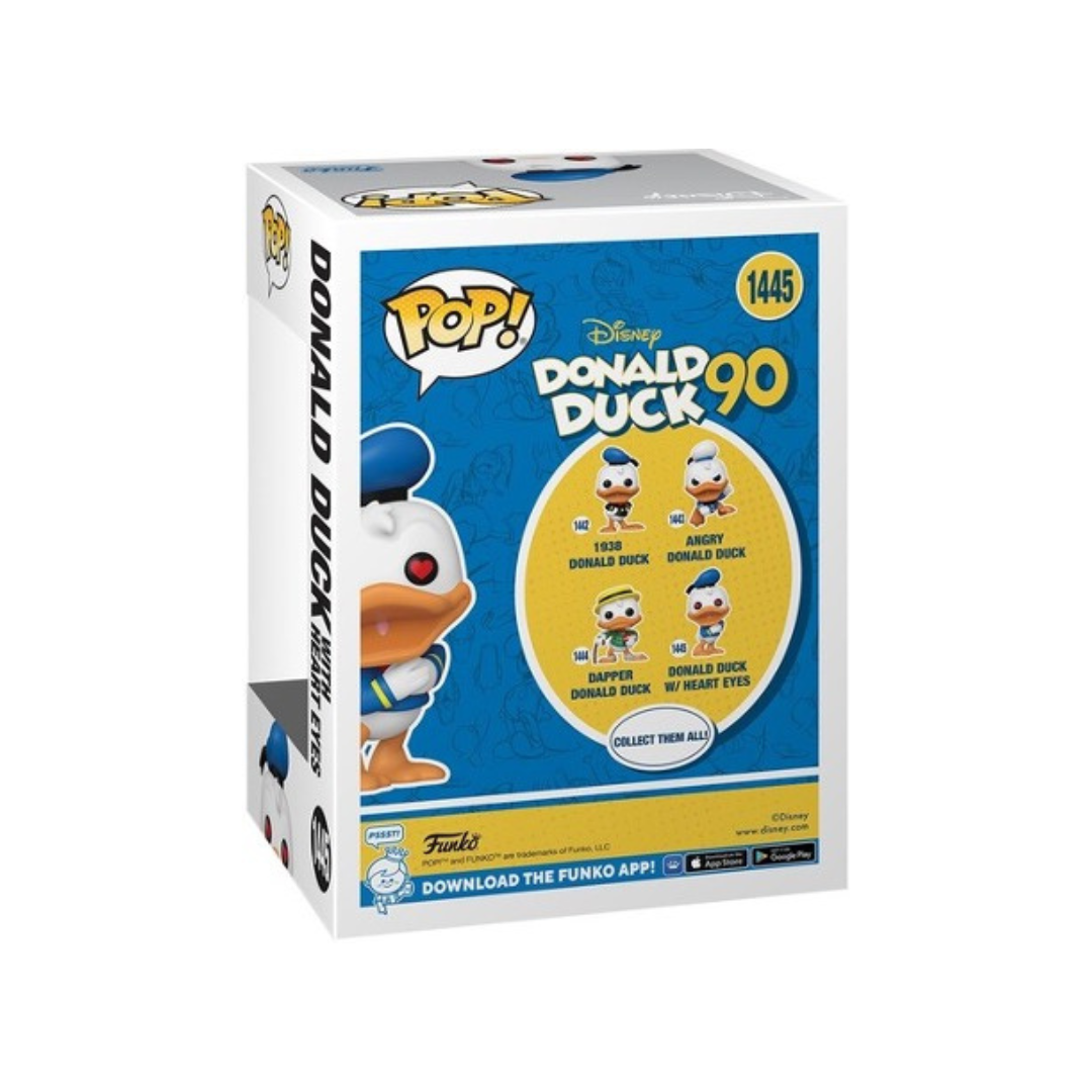FUNKO POP! DISNEY: Donald Duck 90th - Donald Duck- Heart Eyes
