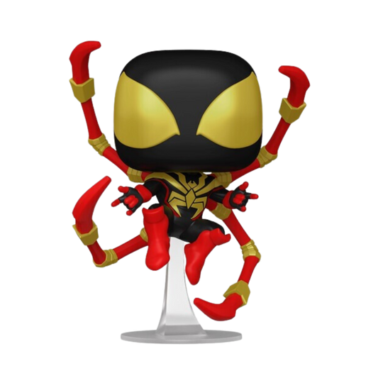 FUNKO POP! MARVEL: Spider-Man Comics- Miles Iron Spider (Styles May Vary)