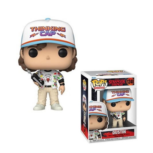 FUNKO POP! Television: Stranger Things S4 - Dustin and Thinking Cap