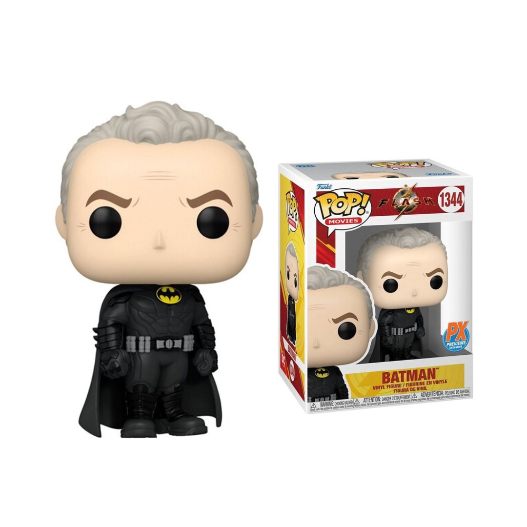 FUNKO POP! MOVIES: The Flash - Batman (Keaton) Unmasked