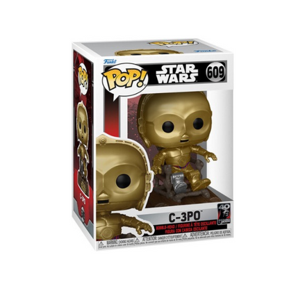 FUNKO POP! STAR WARS: Return of the Jedi 40th - C3P0 in chair