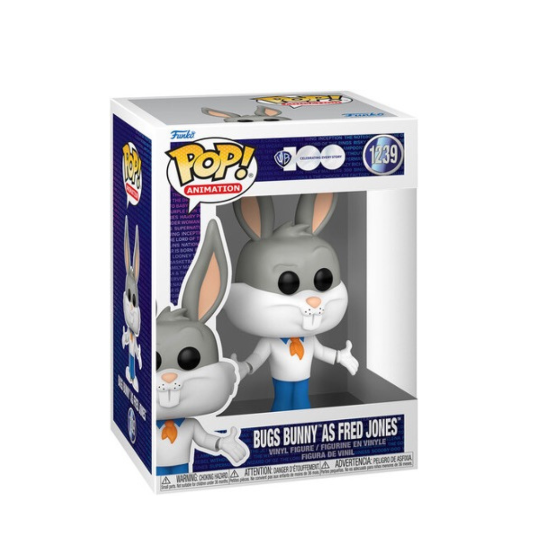 FUNKO POP! ANIMATION: WB 100: Bugs Bunny as Fred Jones