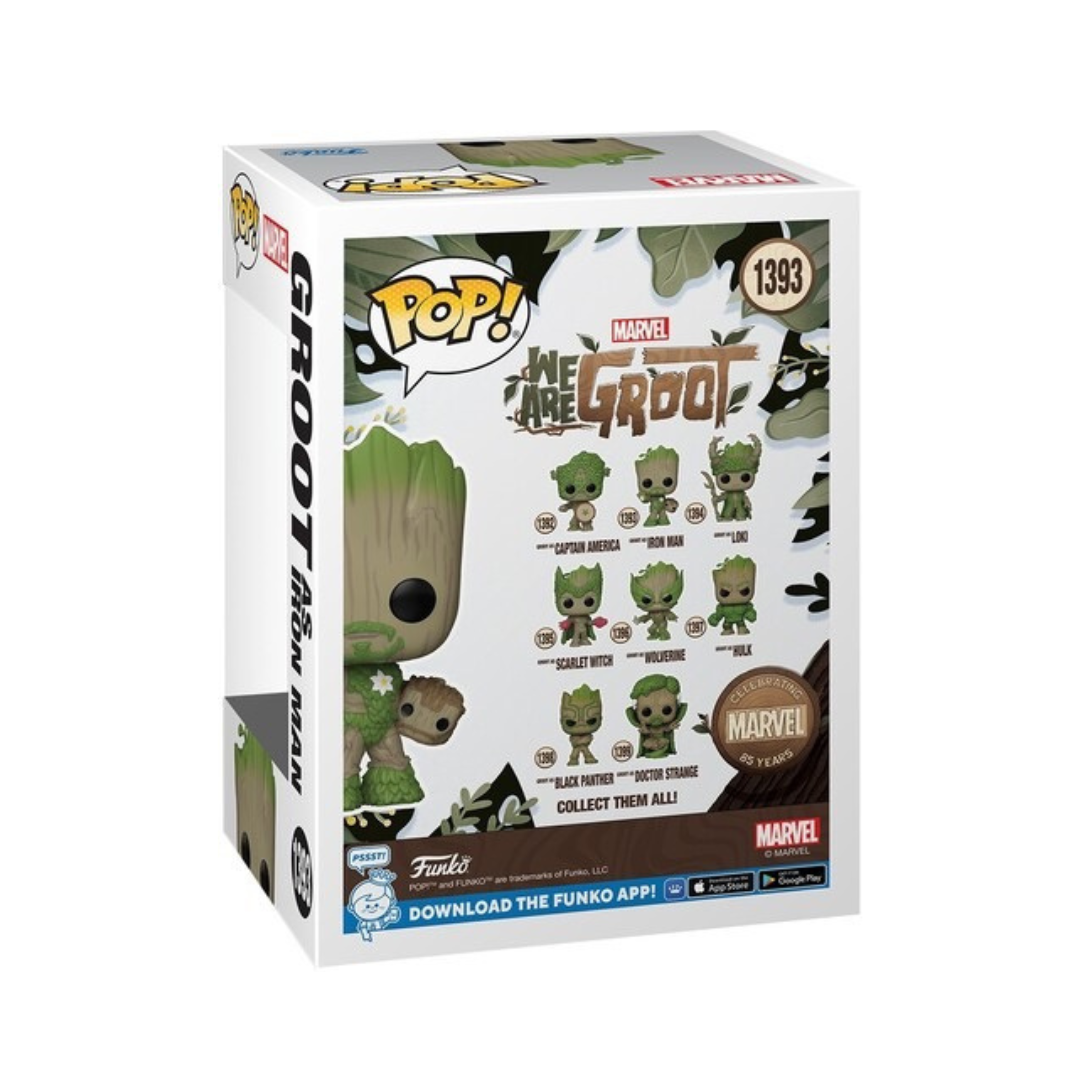 FUNKO POP! Marvel: We Are Groot - Iron Man