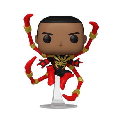 FUNKO POP! MARVEL: Spider-Man Comics- Miles Iron Spider (Styles May Vary)