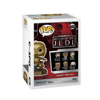 FUNKO POP! STAR WARS: Return of the Jedi 40th - C3P0 in chair